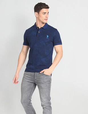 U S Polo Assn Denim Co Cotton Slim Fit Polo Shirt