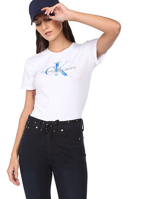 WOMEN FASHION Shirts & T-shirts Ribbed White S ONLY T-shirt discount 76% 