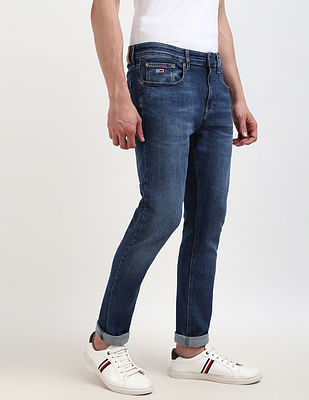 Tommy Hilfiger Mid Rise Slim Tapered Fit Jeans