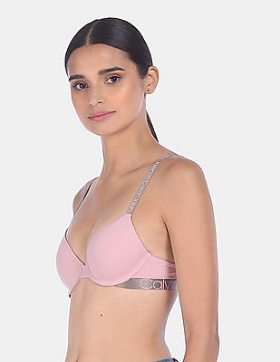 Calvin Klein Women's Lift Demi Bra, Pink Mango, DD36: Buy Online at Best  Price in UAE 