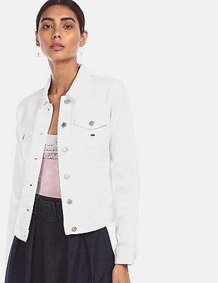white canvas jacket