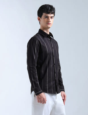 Buy Flying Machine Vertical Striped Originals Shirt - NNNOW.com