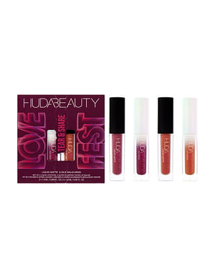 Huda Beauty Liquid Matte Lipstick Pack of 12  purblein