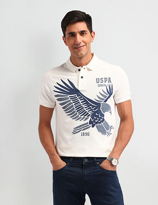 U S Polo Assn Denim Co Americana Muscle Fit Brand Polo Shirt