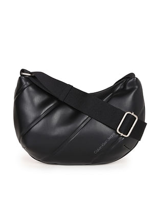 Calvin Klein Quilted Crescent Crossbody Bag