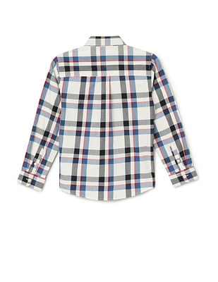 Buy Tommy Hilfiger Kids Boys Oxford Plaid Check Shirt