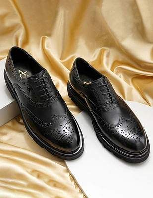 Arrow Men Leather Torial Brogues