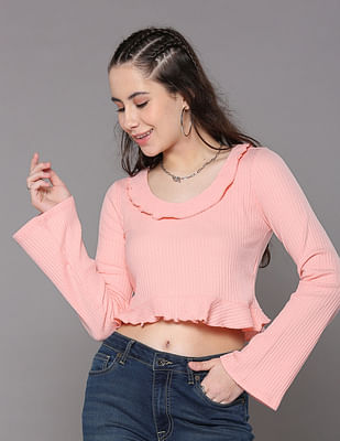 Buy Houston Crop Top Online In India -   India