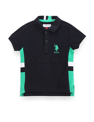 U S Polo Assn Kids Boys Brand Embroidered Cotton Polo Shirt