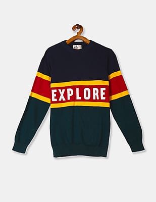 flying machine sweater
