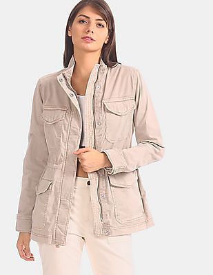 gap beige jacket