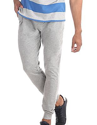 grey knit joggers