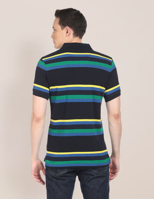 トップス HORIZONTAL STRIPES POLO L/S SHIRT JKPT STORE / POLO SHIRT