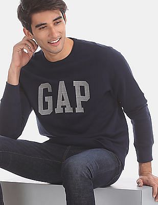 gap logo crewneck sweatshirt