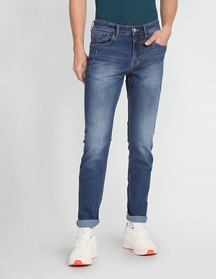 U S Polo Assn Denim Co Slim Tapered Fit Blue Jeans