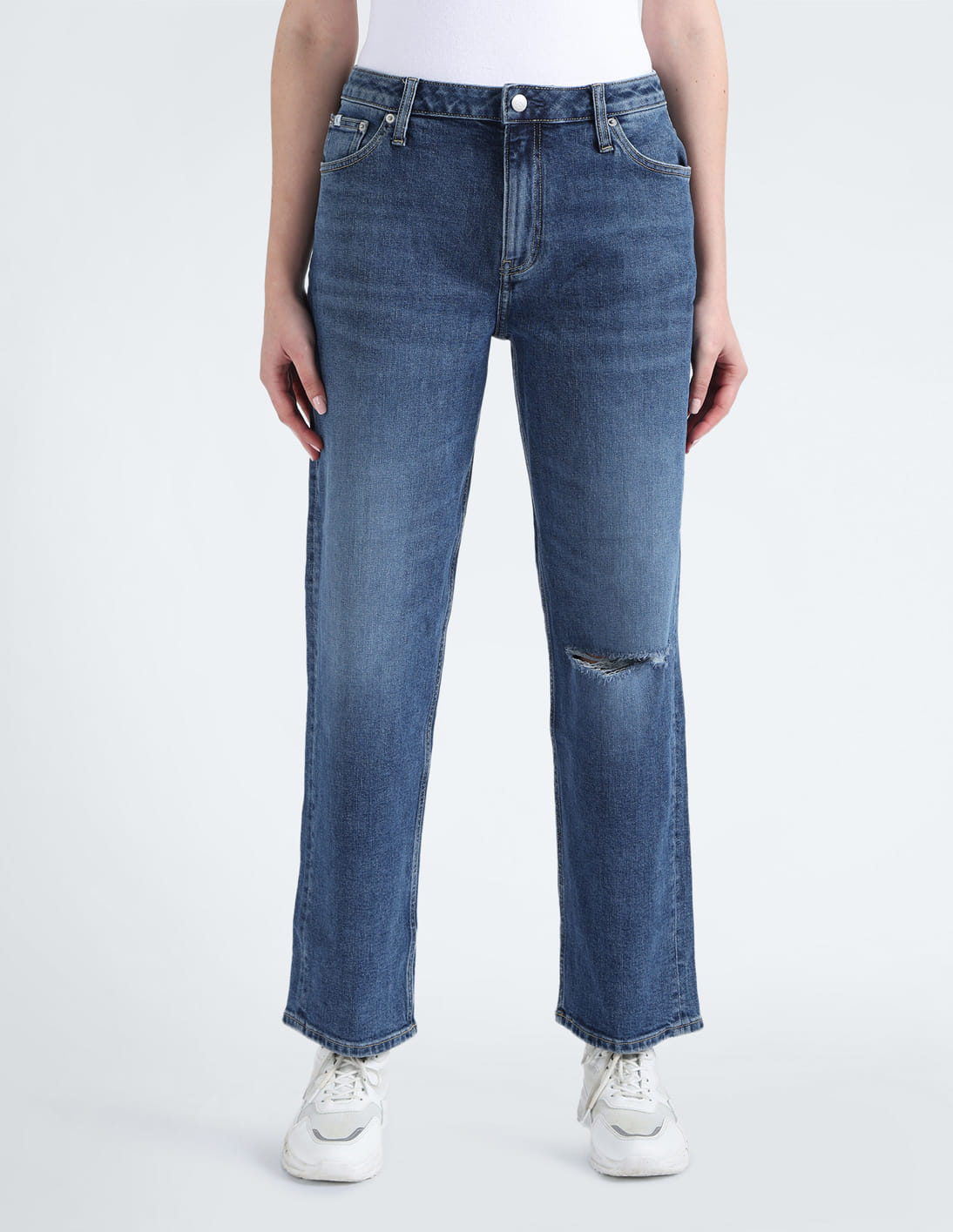 Zalando J Brand Straight Leg Jeans Buy Calvin Klein Lightly