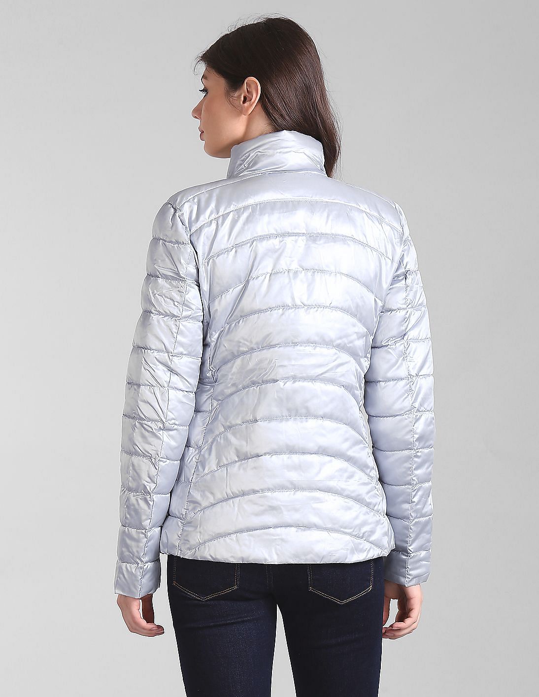 ジャケット GIANLUCA CAPANNOLO Woman Jacket Silver 23IG227300 SILVERGOLD Buy GAP Women Women Silver Cold Control Light Weight Puffer