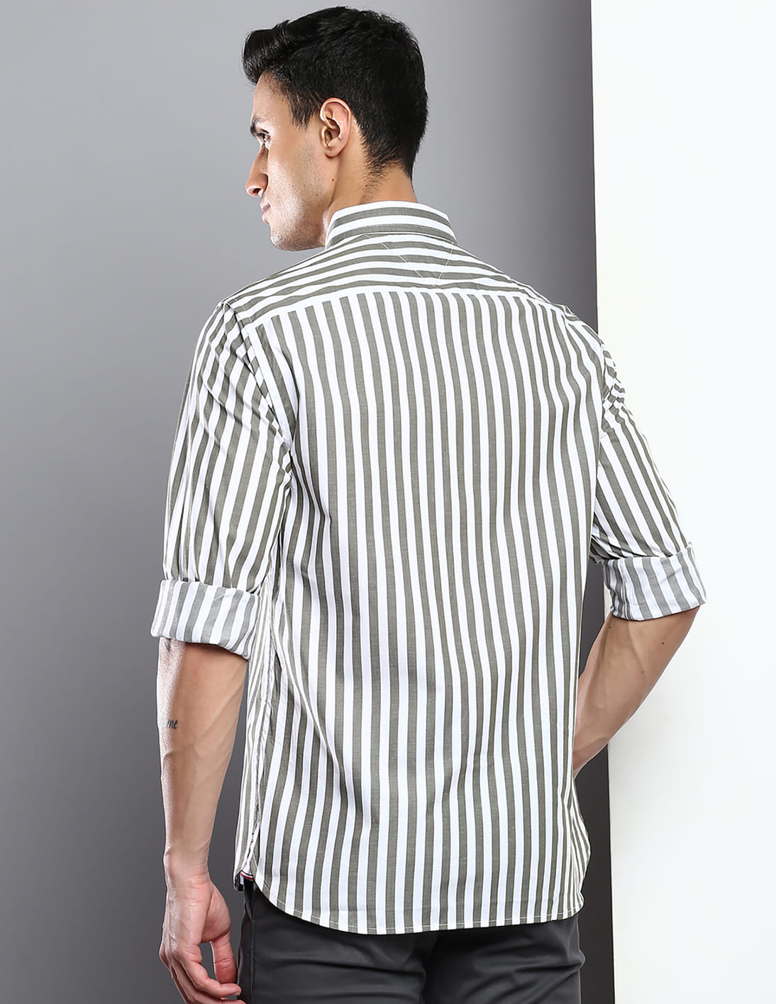 Buy Tommy Hilfiger Bold Vertical Stripe Casual Shirt - NNNOW.com
