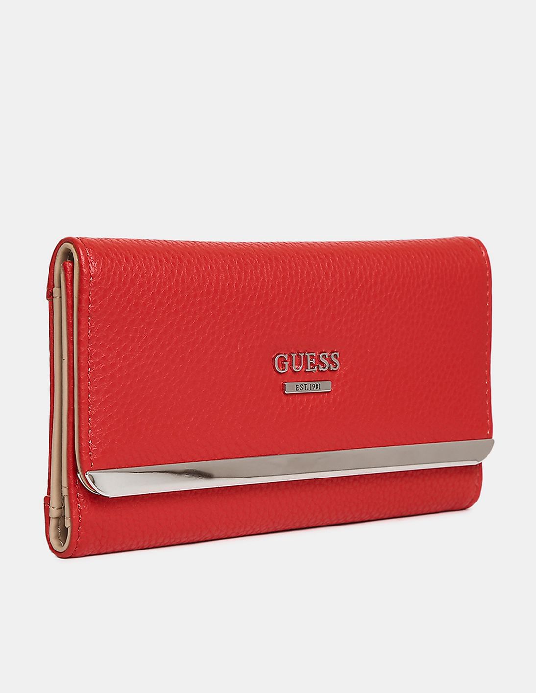 GUESS Geldbörse Laurel SLG Large Zip Around Wallet Boysenberry