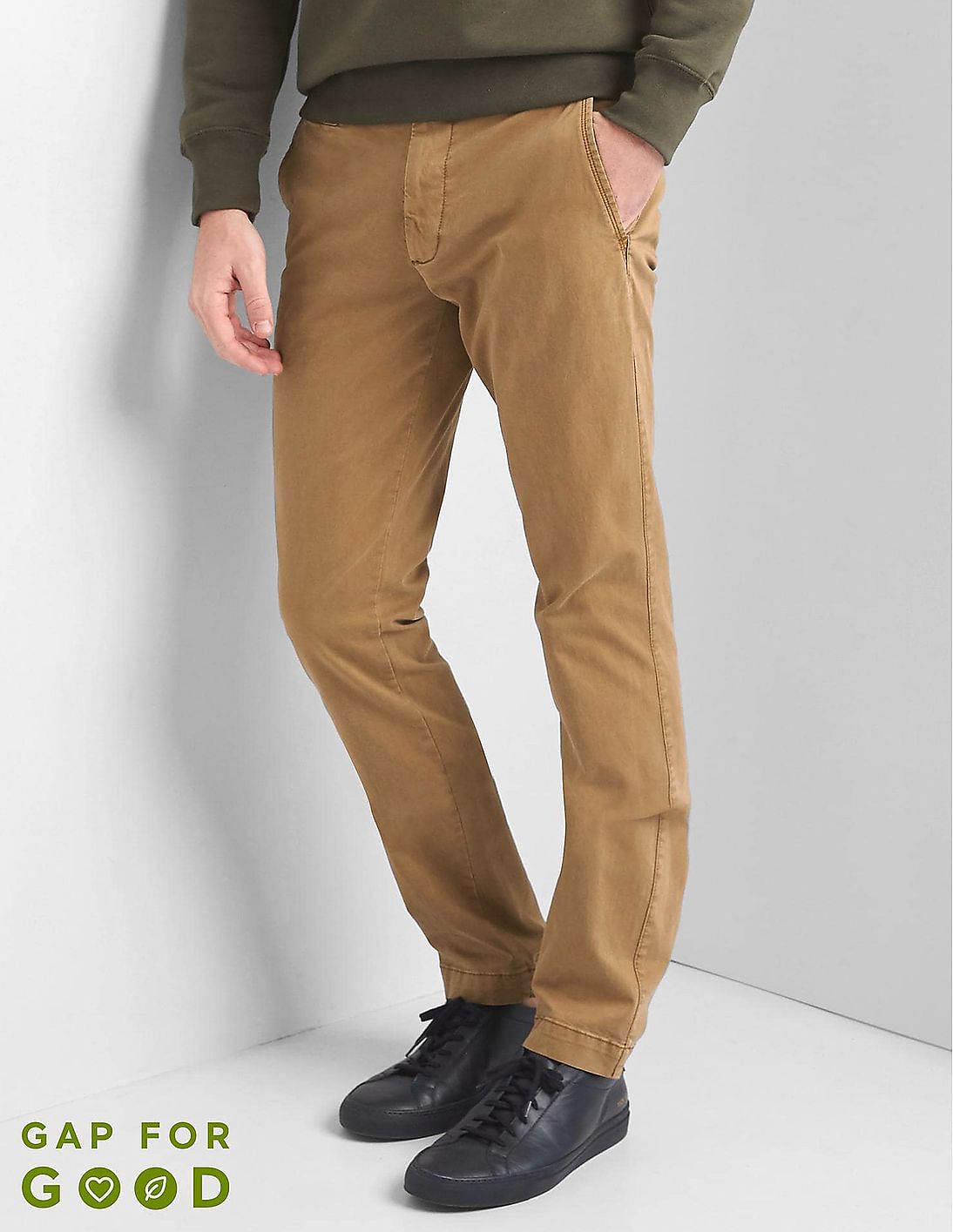 gap vintage wash khakis