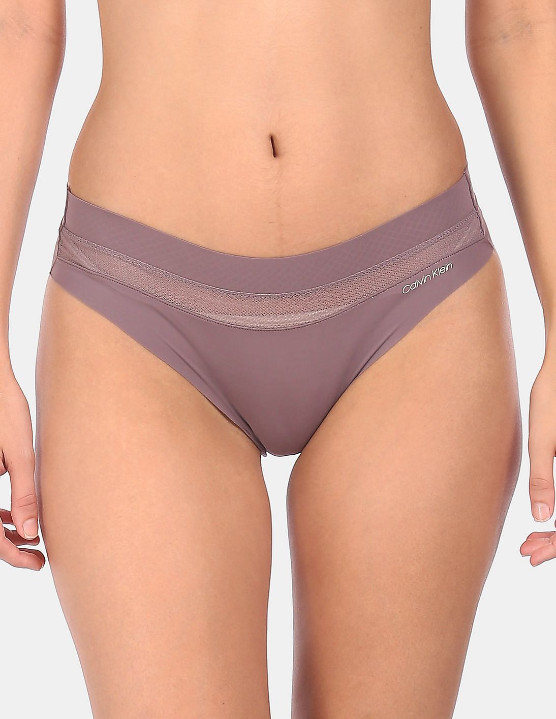 Buy Calvin Klein Underwear Women Purple Elasticized Waist Infinite