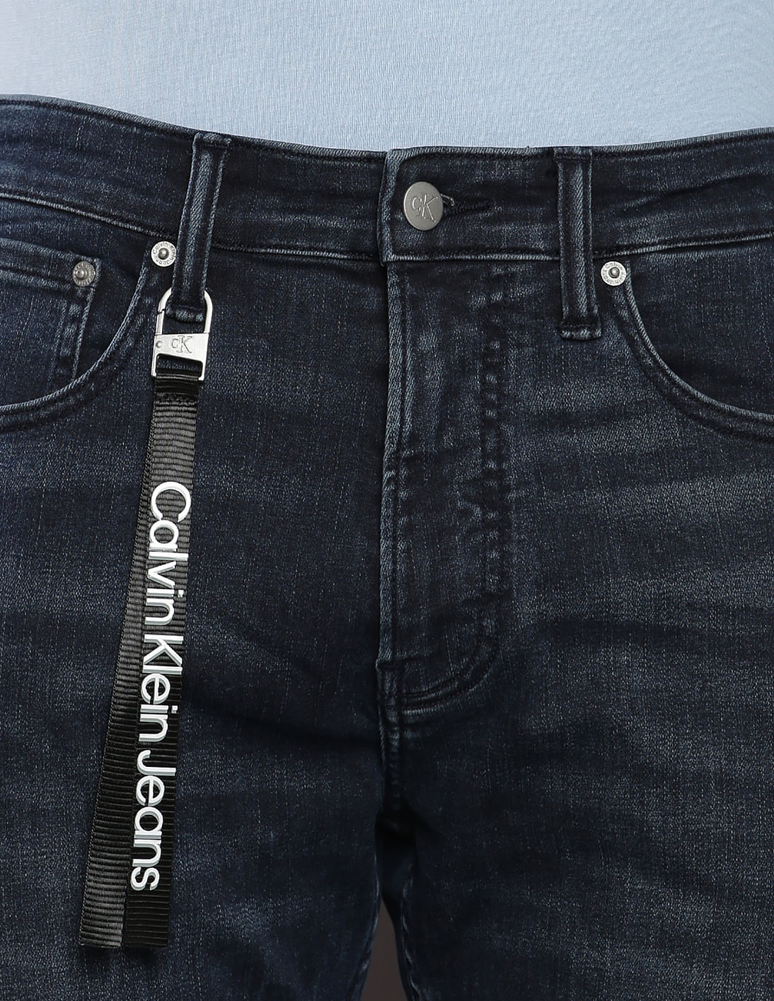 Buy Calvin Klein Jeans Modern Tapered Fit Whiskered Jeans