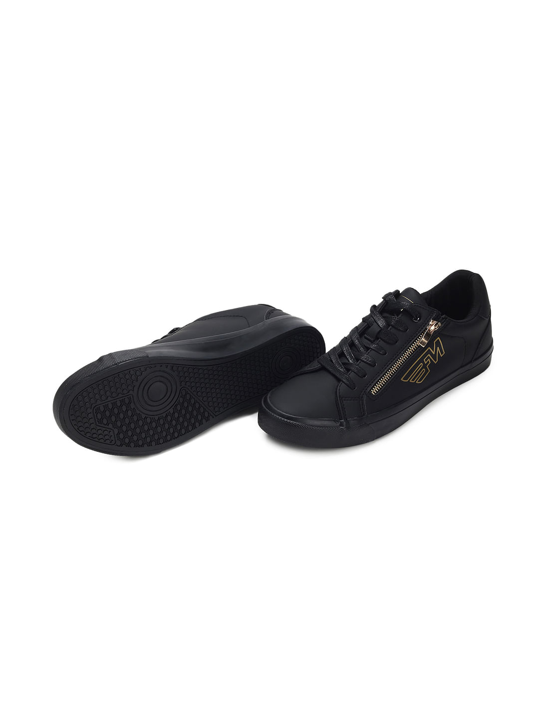 Buy Flying Machine Men Zipper Detail Tiesto Sneakers - NNNOW.com