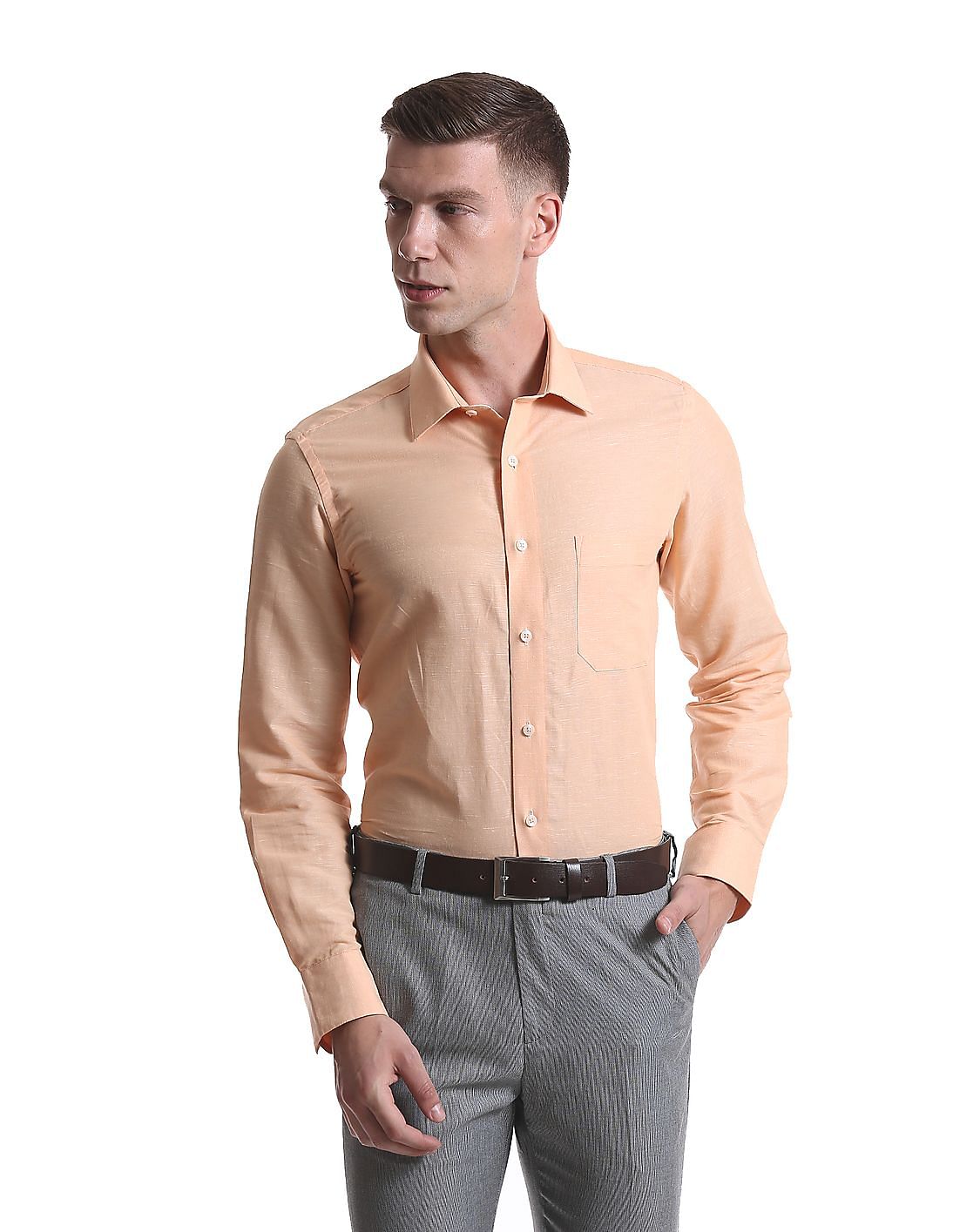 Buy Arrow Long Sleeve Regular Fit Shirt - NNNOW.com