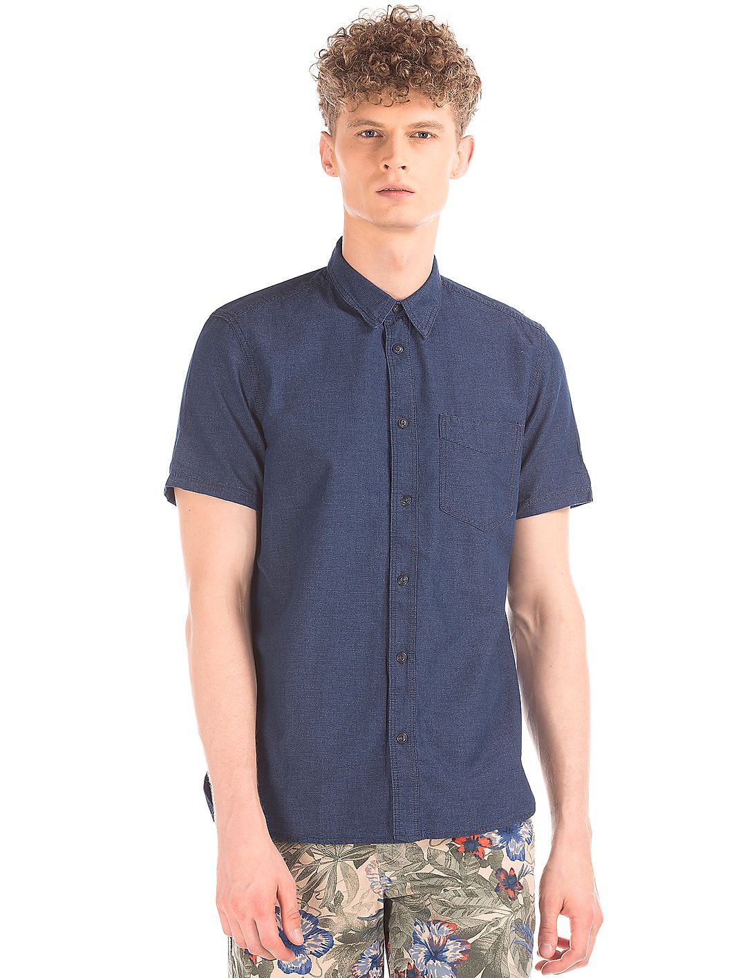 gap short sleeve shirts