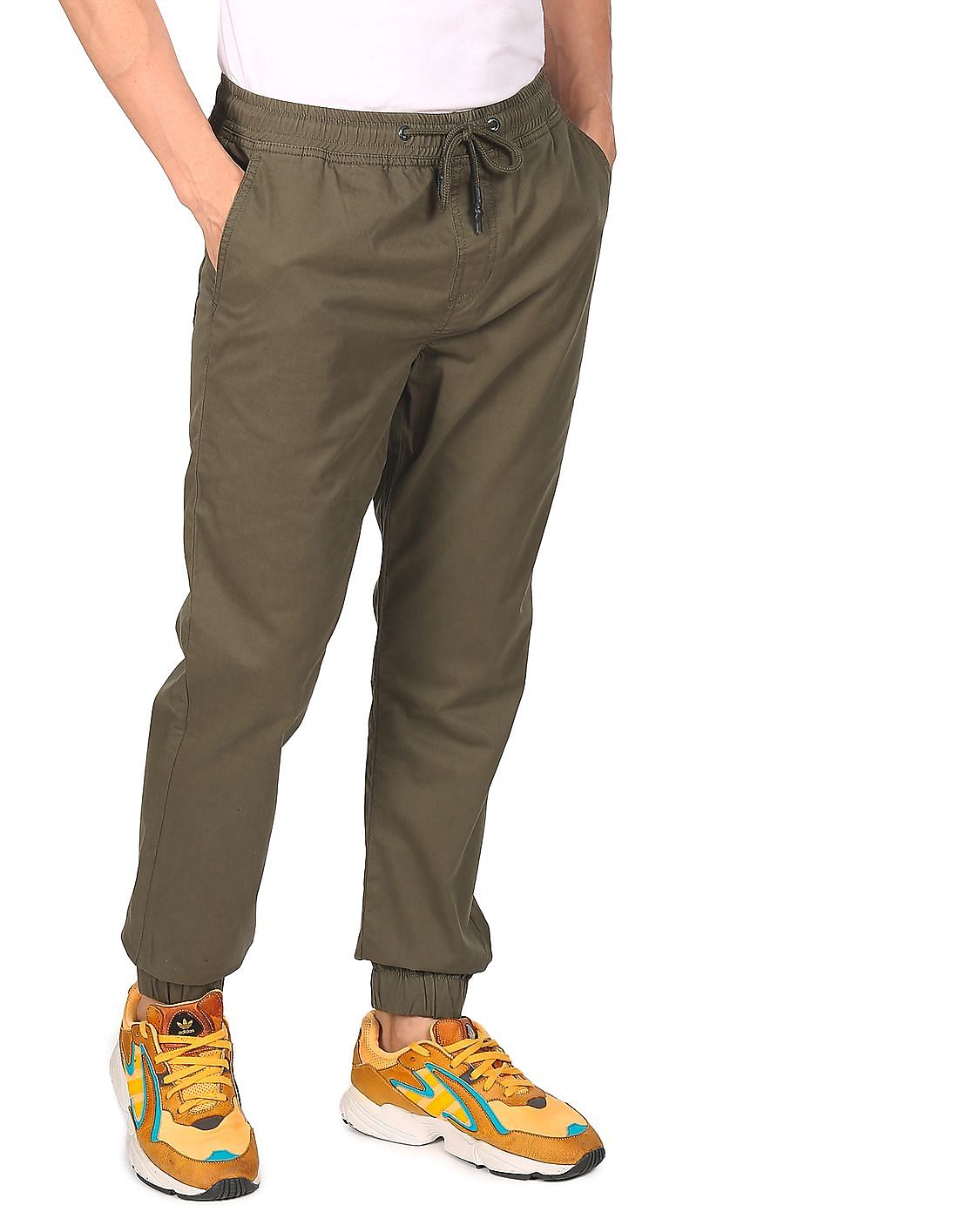 aeropostale khaki joggers