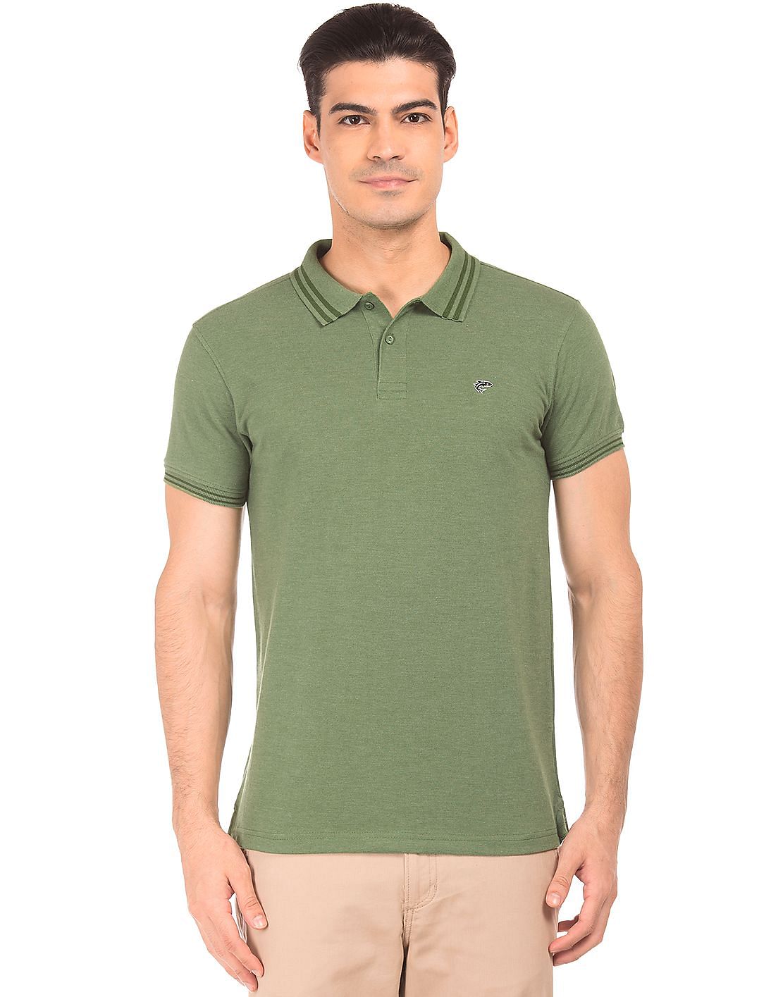 Buy Ruggers Tipped Regular Fit Polo Shirt - NNNOW.com