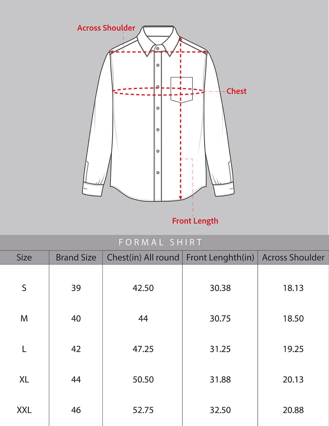 Buy AD by Arvind Detachable Collar Twill Regular Fit Formal Shirt