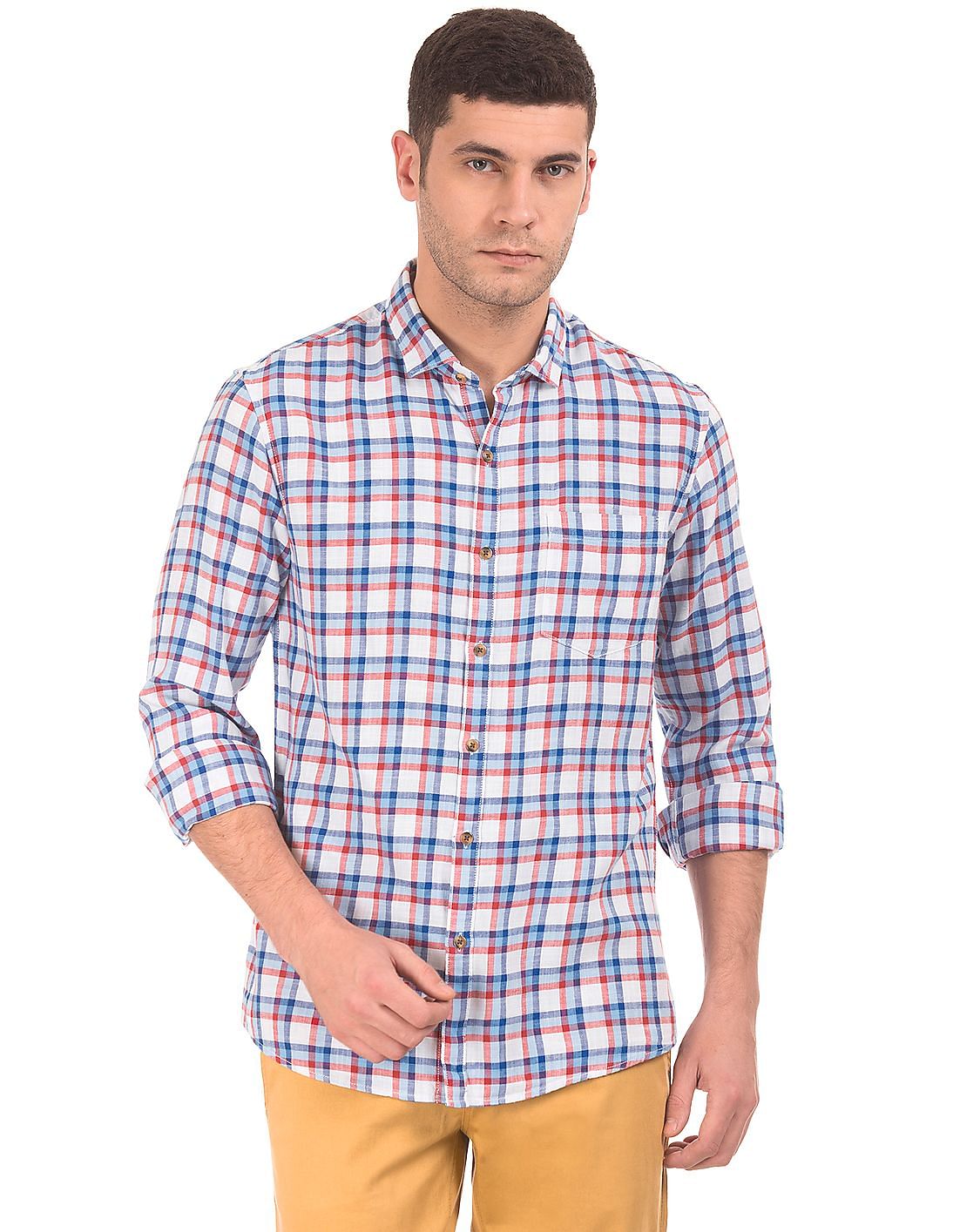 Buy Ruggers Regular Fit Check Shirt - NNNOW.com