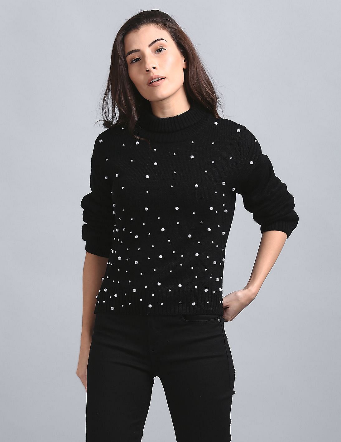 black pearl sweater