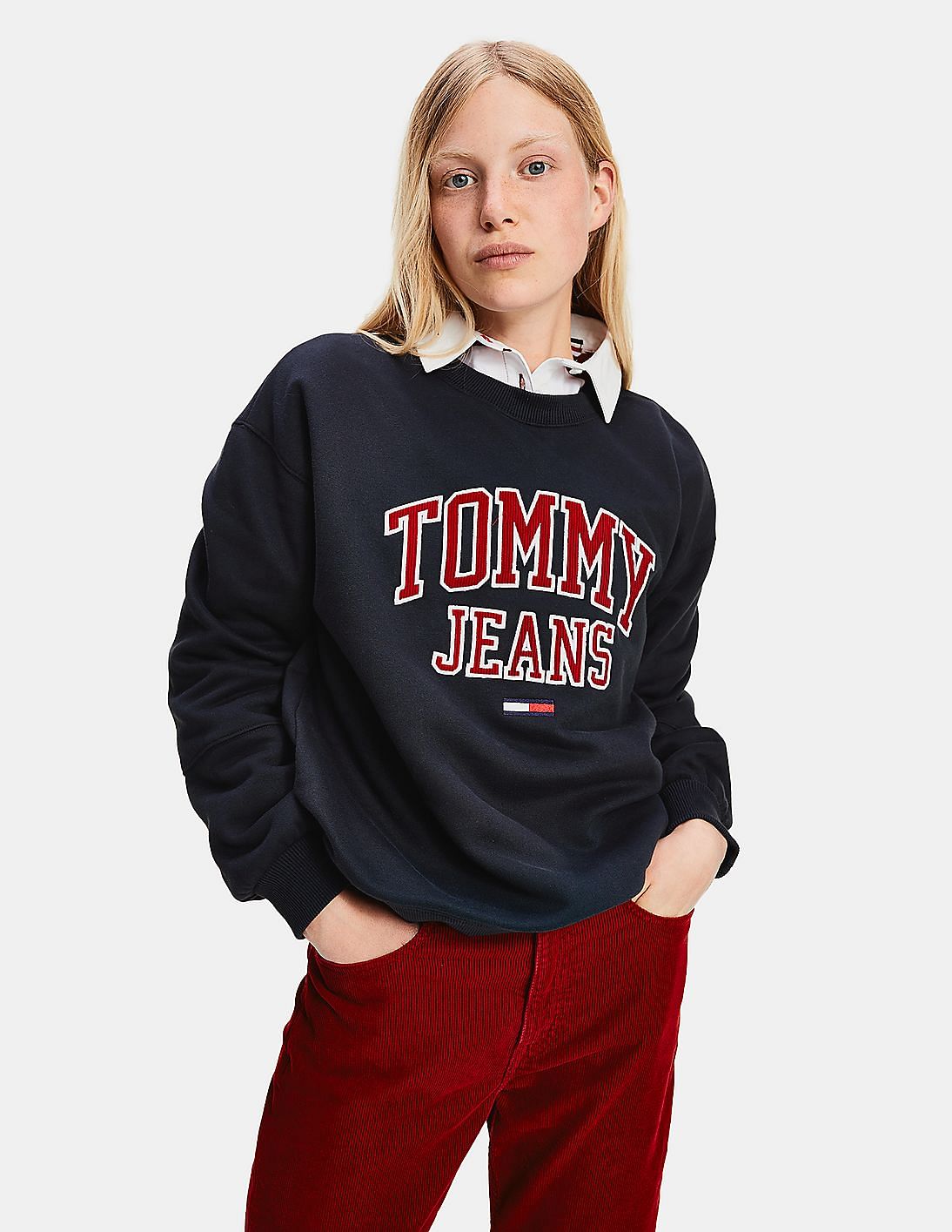 womens tommy hilfiger sweat suit