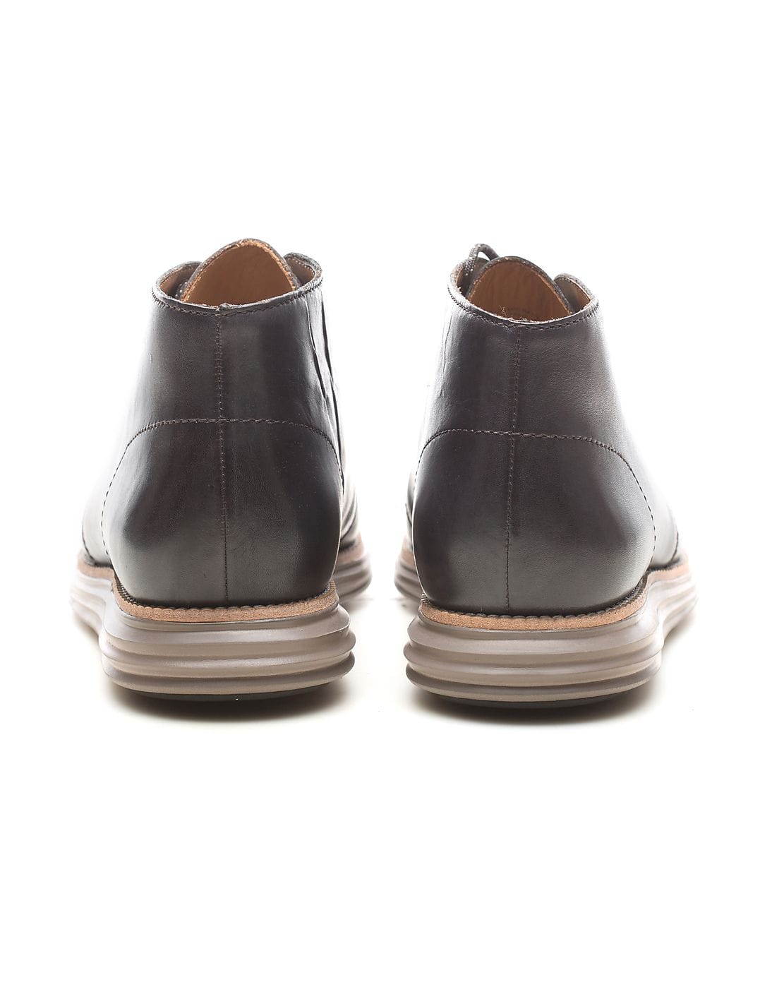 Buy Cole Haan LunarGrand Black Leather Chukka Boots - NNNOW.com