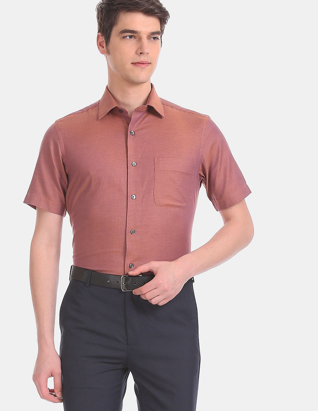 formal shirt short sleeve