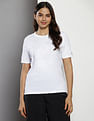 Tommy Hilfiger Tonal Crest Crew Neck T-Shirt
