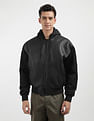 Calvin Klein Jeans Relaxed Fit Solid Casual Jacket