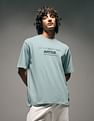 Flying Machine Street Vibe Graphic Pure Cotton Relaxed Fit T-shirt