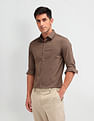 Arrow Newyork Textured Slim Fit Shirt