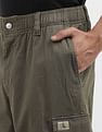 Calvin Klein Jeans Straight Fit Solid Cargo