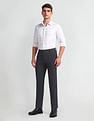 Arrow Mid Rise Tapered Fit Trousers