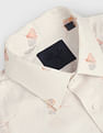 Arrow Floral Print Dobby 1851 Shirt