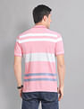 AD by Arvind Horizontal Stripe COOL-IT Real Deal Polo Shirt
