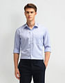 Arrow All-Over Printed Manhattan Slim Fit Shirt