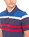 U.S. Polo Assn. Striped Slim Fit Polo Shirt