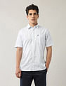 Arrow Sport Vertical Striped Dobby Shirt