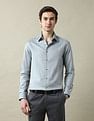 Arrow Textured Tailored Fit 1851 Shirt