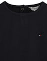 Tommy Hilfiger Kids Girls Brand Tape Rib T-Shirt